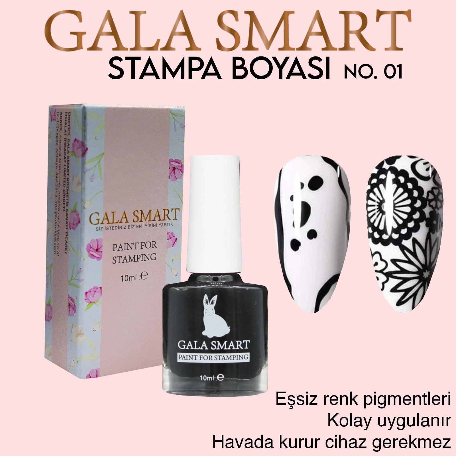 GALA SMART STAMPİNG SİYAH