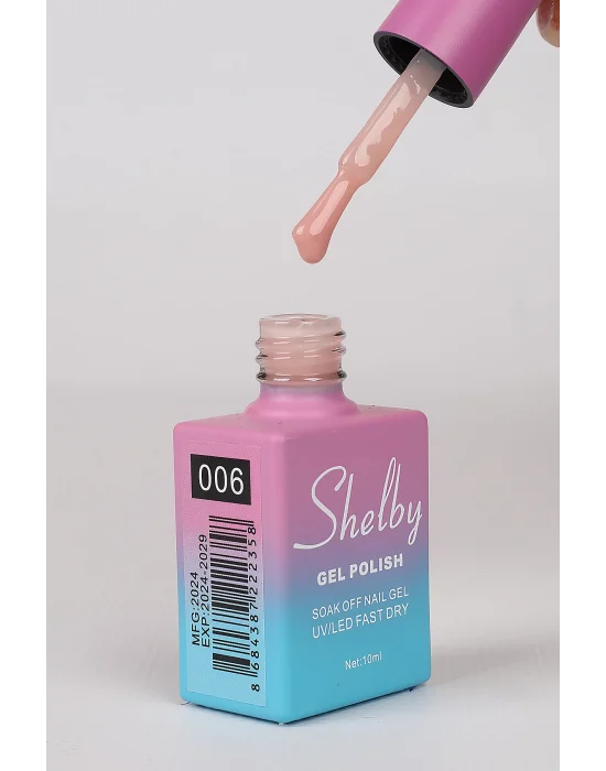 SHELBY 10 ML. 006 NUDE RENK KALICI OJE