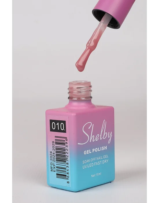 SHELBY 10 ML. 010 NUDE RENK KALICI OJE