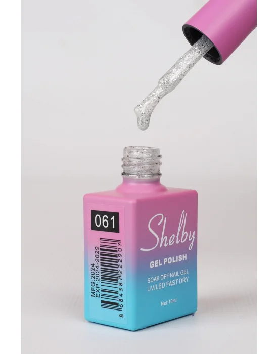 SHELBY 10 ML. 061 SÜPER IŞILTILI KALICI OJE