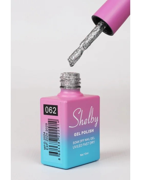SHELBY 10 ML. 062 SÜPER IŞILTILI KALICI OJE