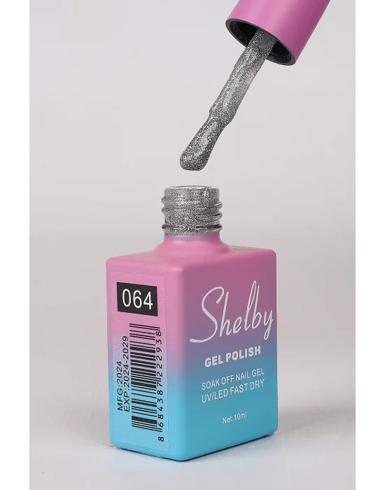 SHELBY 10 ML. 064 SÜPER IŞILTILI KALICI OJE