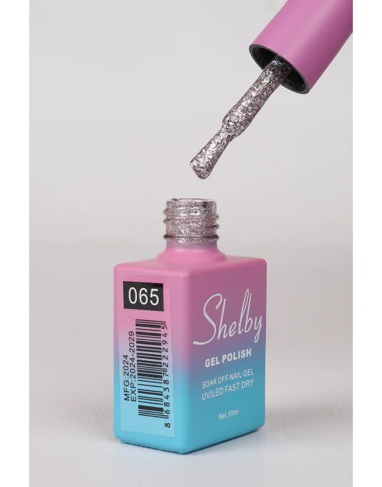 SHELBY 10 ML. 065 SÜPER IŞILTILI KALICI OJE