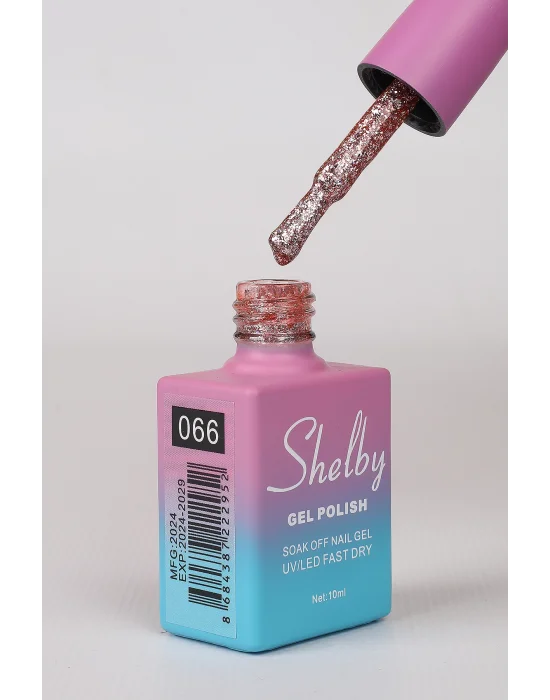 SHELBY 10 ML. 066 SÜPER IŞILTILI KALICI OJE