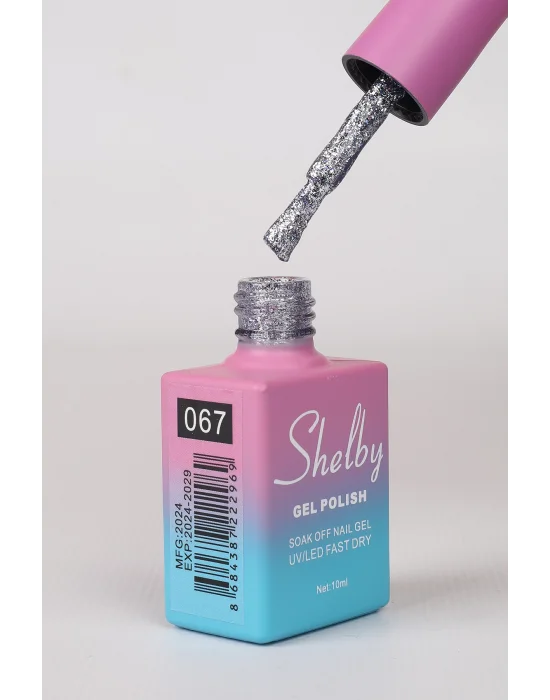 SHELBY 10 ML. 067 SÜPER IŞILTILI KALICI OJE