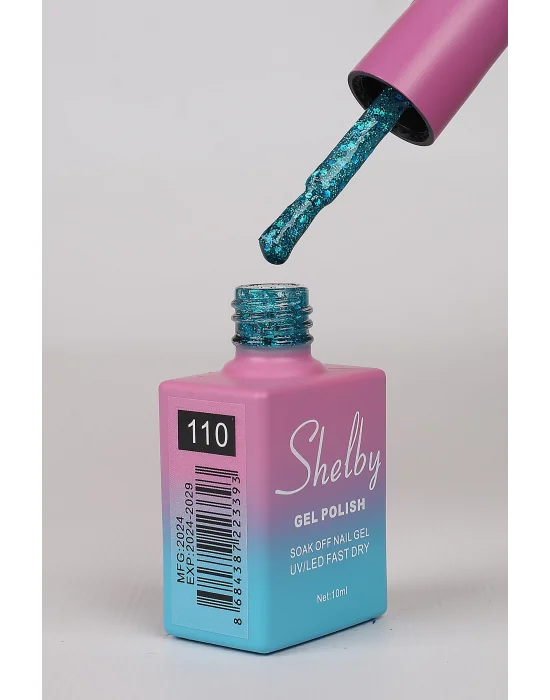 SHELBY 10 ML. 110 IŞILTILI NUDE RENK KALICI OJE