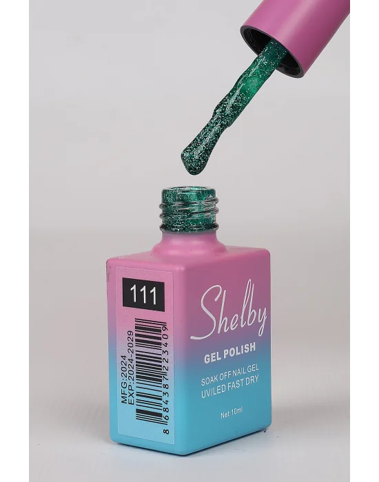 SHELBY 10 ML. 111 IŞILTILI NUDE RENK KALICI OJE