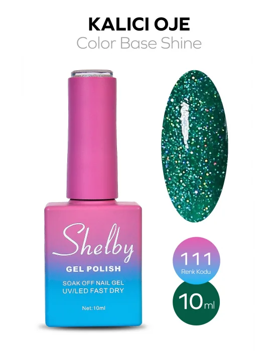 SHELBY 10 ML. 111 IŞILTILI NUDE RENK KALICI OJE