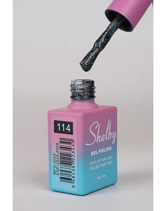 SHELBY 10 ML. 114 IŞILTILI NUDE RENK KALICI OJE