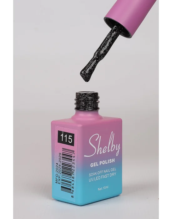 SHELBY 10 ML. 115 IŞILTILI NUDE RENK KALICI OJE