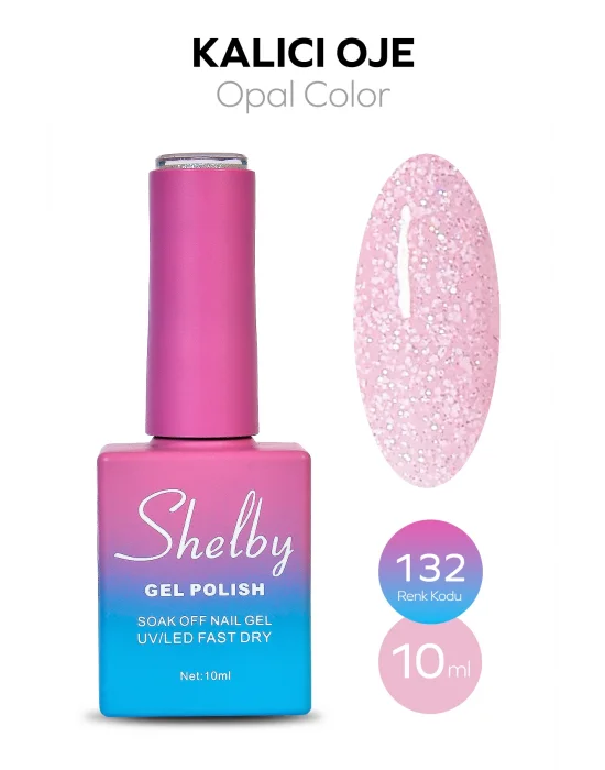 SHELBY 10 ML. 132 OPAL RENK KALICI OJE