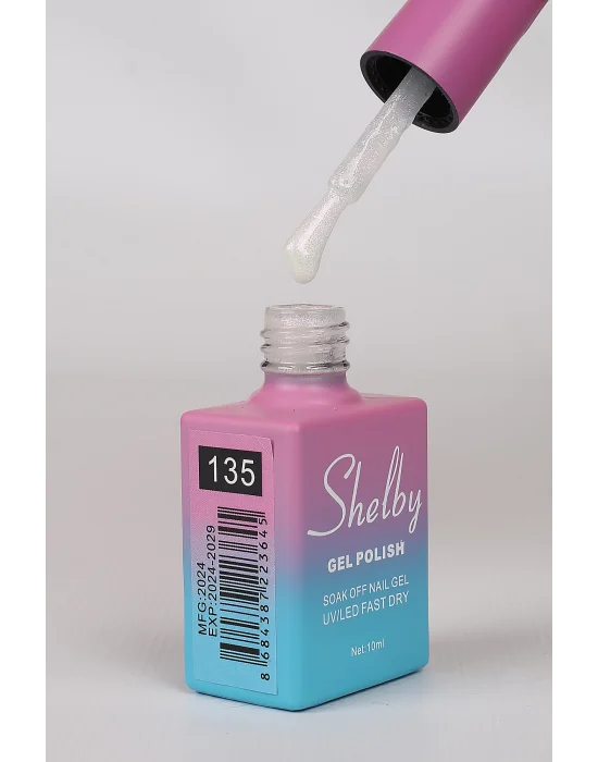 SHELBY 10 ML. 135 İNCİ TOZU KROM KALICI OJE