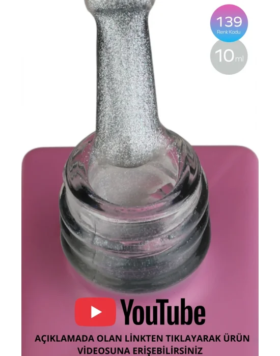 SHELBY 10 ML. 139 İNCİ TOZU KROM KALICI OJE
