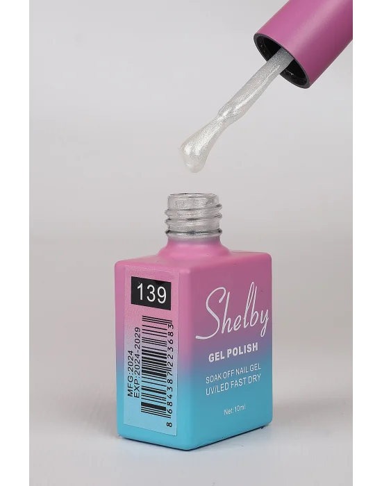 SHELBY 10 ML. 139 İNCİ TOZU KROM KALICI OJE