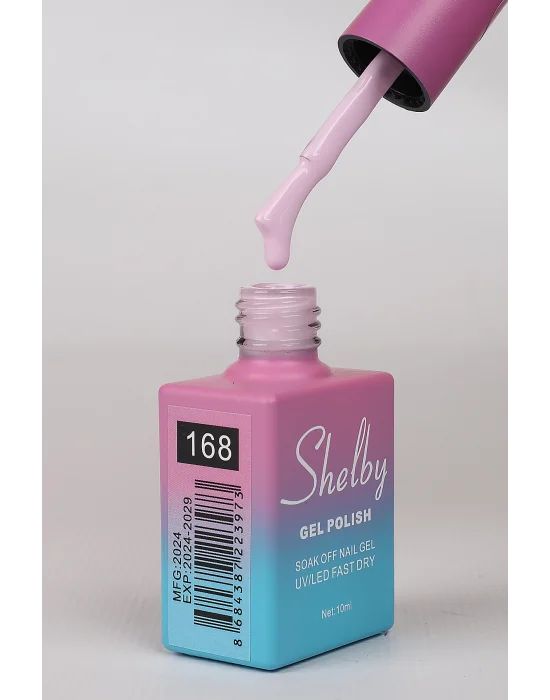 SHELBY 10 ML. 168 PASTEL RENK KALICI OJE