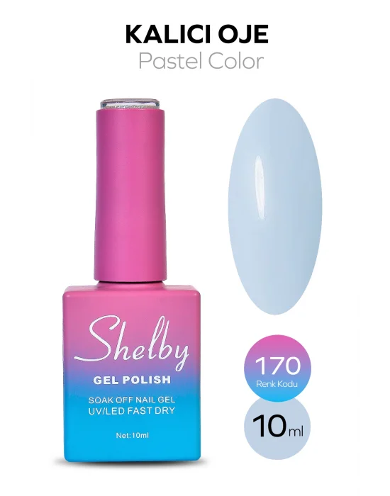 SHELBY 10 ML. 170 PASTEL RENK KALICI OJE