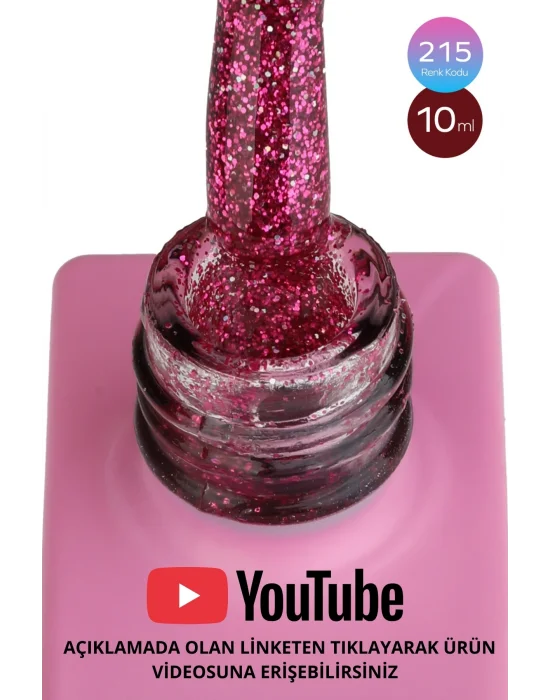 SHELBY 10 ML. 216 IŞILTILI RENKLİ KALICI OJE