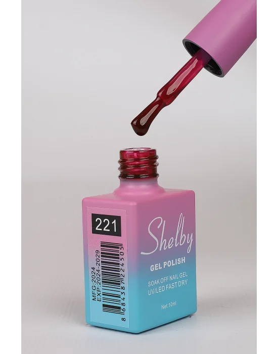 SHELBY 10 ML. 221 CANDY (Şeffaf) KALICI OJE