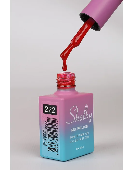 SHELBY 10 ML. 222 CANDY (Şeffaf) KALICI OJE
