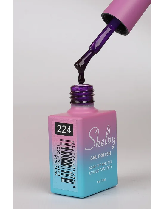 SHELBY 10 ML. 224 CANDY (Şeffaf) KALICI OJE
