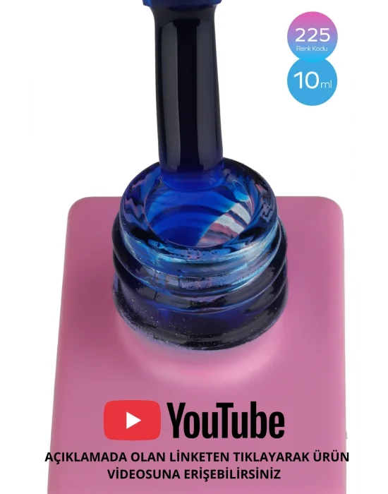 SHELBY 10 ML. 225 CANDY (Şeffaf) KALICI OJE