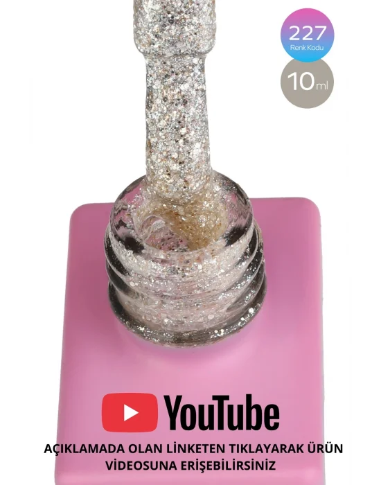 SHELBY 10 ML. 227 IŞILTILI RENKLİ KALICI OJE