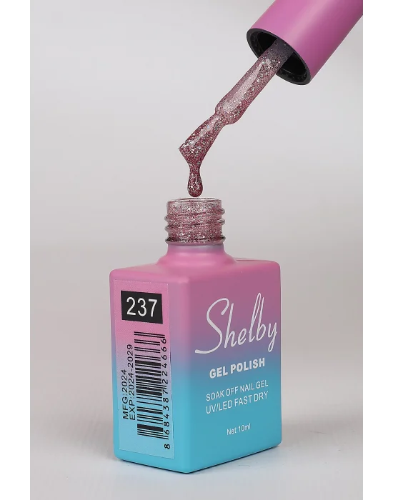 SHELBY 10 ML. 237 IŞILTILI RENKLİ KALICI OJE