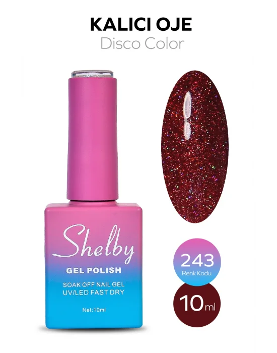 SHELBY 10 ML. 243 DİSKO KALICI OJE