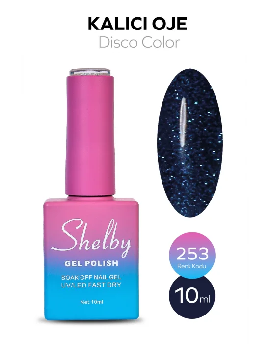 SHELBY 10 ML. 253 DİSKO KALICI OJE