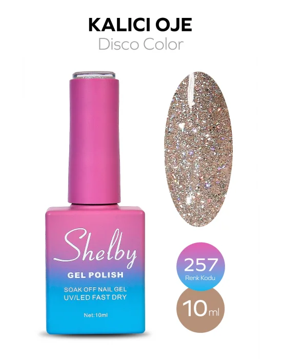 SHELBY 10 ML. 257 DİSKO KALICI OJE