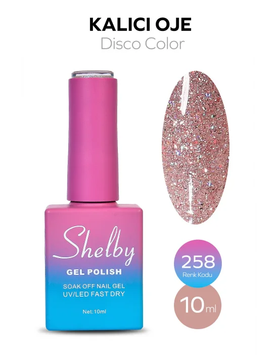 SHELBY 10 ML. 258 DİSKO KALICI OJE