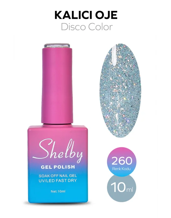 SHELBY 10 ML. 260 DİSKO KALICI OJE