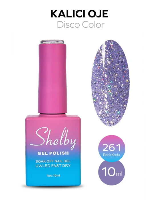 SHELBY 10 ML. 261 DİSKO KALICI OJE