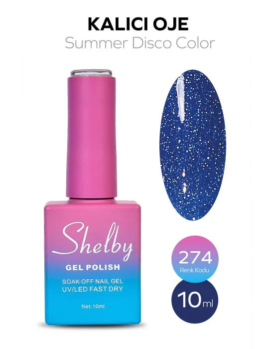 SHELBY 10 ML. 274 DİSKO YAZ RENK KALICI OJE