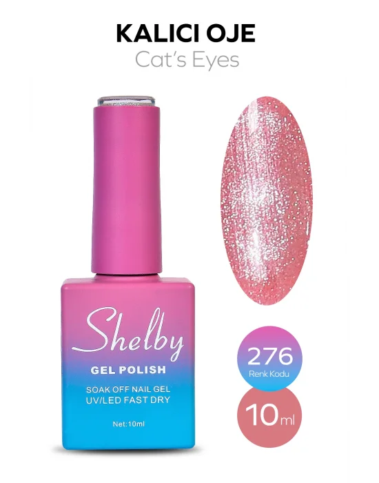SHELBY 10 ML. 276 KEDİ GÖZÜ KALICI OJE