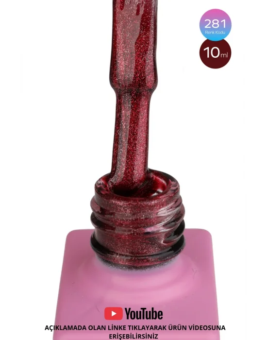 SHELBY 10 ML. 281 KEDİ GÖZÜ KALICI OJE