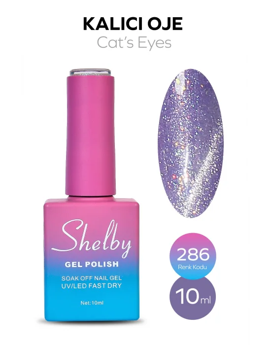 SHELBY 10 ML. 286 KEDİ GÖZÜ KALICI OJE
