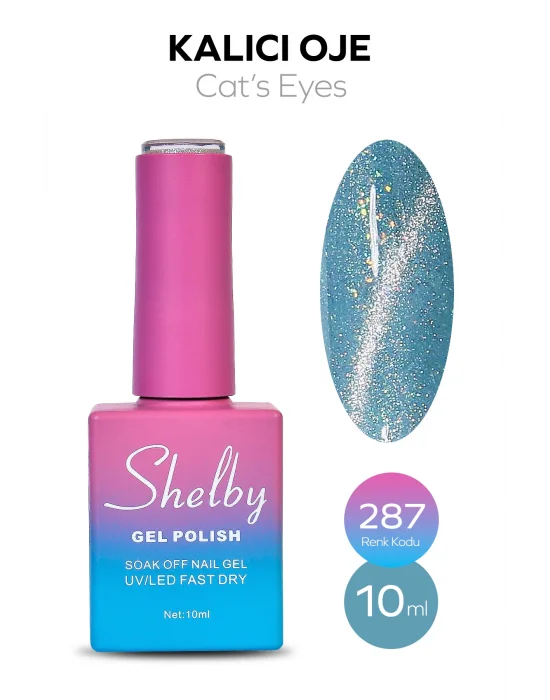 SHELBY 10 ML. 287 KEDİ GÖZÜ KALICI OJE