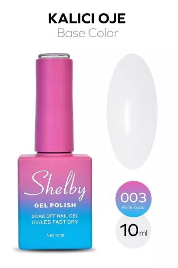 SHELBY 10 ML.003 NUDE RENK KALICI OJE