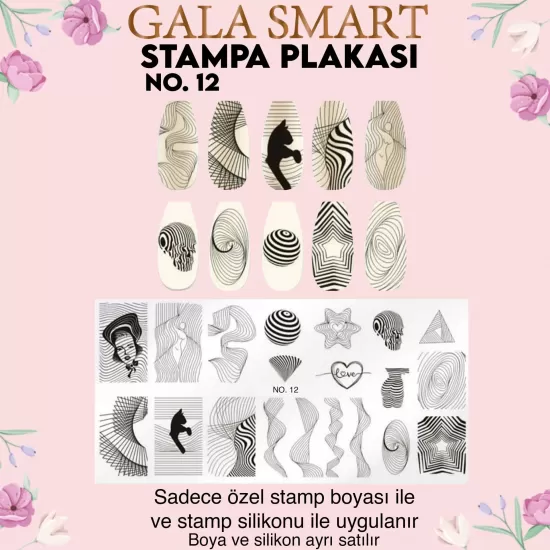 GALA SMART STAMPA PLAKA NO:12
