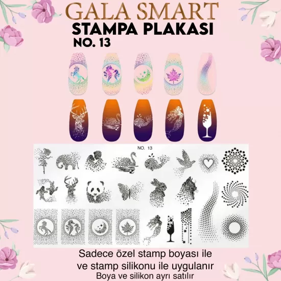 GALA SMART STAMPA PLAKA NO:13