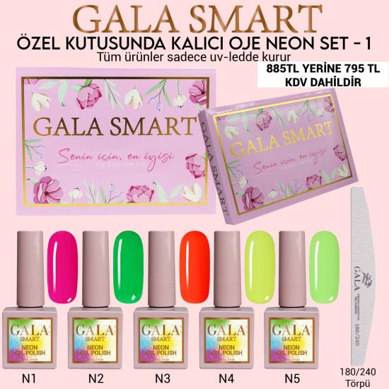 Neon Kalıcı Oje Seti 1