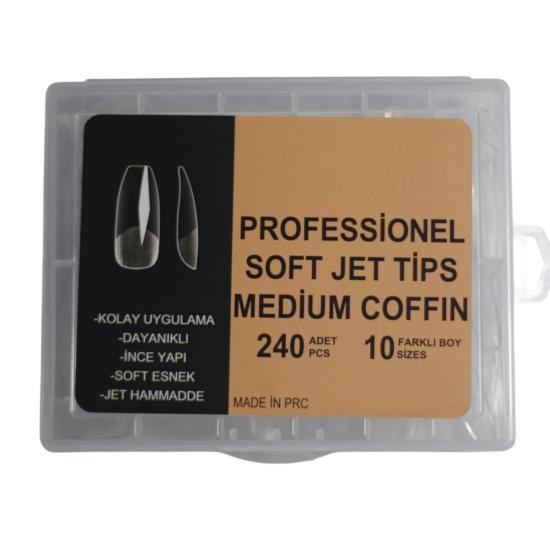 SOFT JEL TİPS 240LI MEDİUM COFFİN HAZIR TÖRPÜLENMİŞ