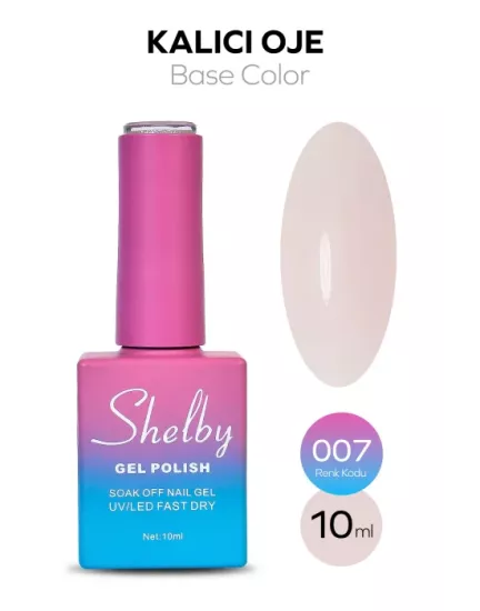 SHELBY 10 ML. 007 NUDE RENK KALICI OJE