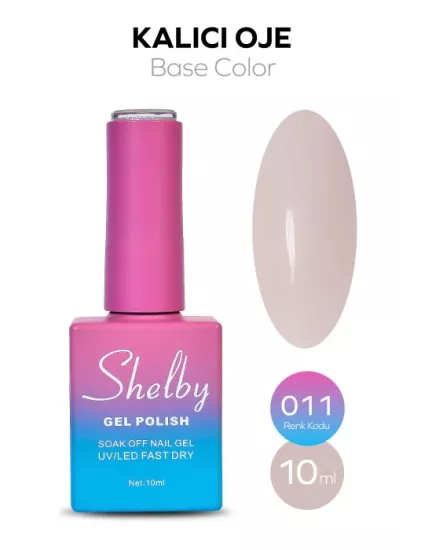 SHELBY 10 ML. 011 NUDE RENK KALICI OJE