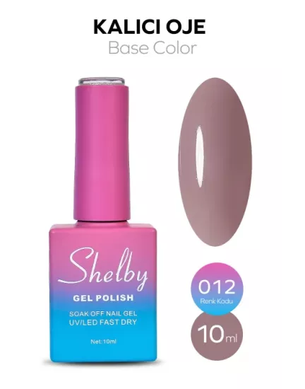 SHELBY 10 ML. 012 NUDE RENK KALICI OJE