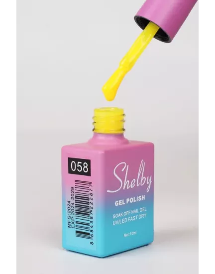 SHELBY 10 ML. 058 LUMINOUS PARLAK KALICI OJE