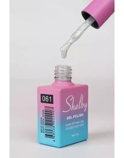 SHELBY 10 ML. 061 SÜPER IŞILTILI KALICI OJE