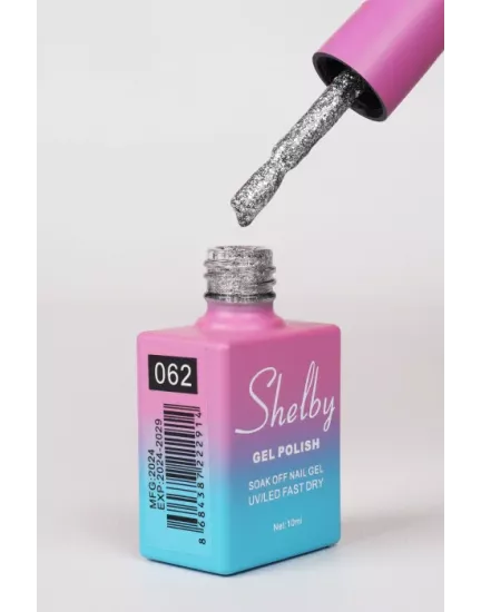 SHELBY 10 ML. 062 SÜPER IŞILTILI KALICI OJE