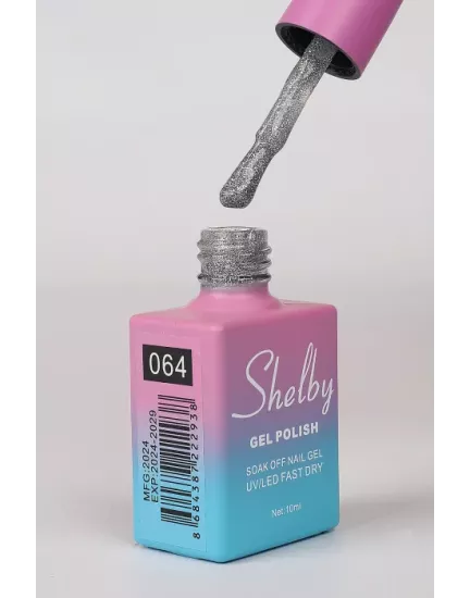 SHELBY 10 ML. 064 SÜPER IŞILTILI KALICI OJE